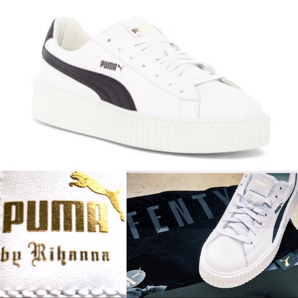 LAST💥5⭐️Rated🆕Rihanna 100% Leather PUMA Creeper - Picture 7 of 7
